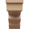 Ekena Millwork 12"W x 36"D x 24"H Classic Highland Rough Cedar Woodgrain TimberThane Corbel, Primed Tan CORUR12X36X24HLDRCPR - alternate 3